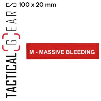 TDS MEDIC M MASSIVE BLEEDING PATCH 130x25 MM ROT